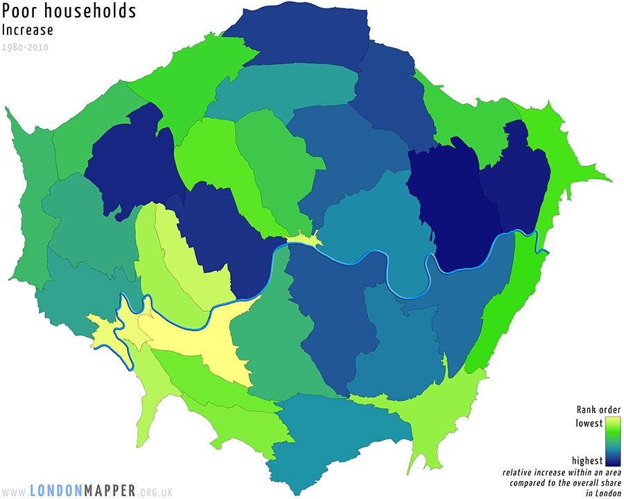 The hollowing out of London: how poverty patterns are changing